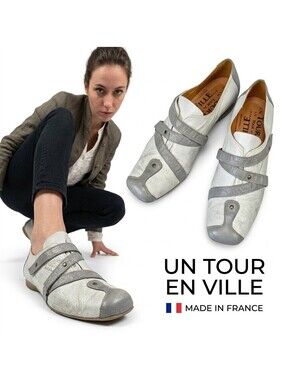 Un Tour en Ville Women Flats Shoes France Artisan US 10 EU41